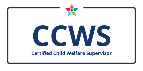 Certified Child Welfare Supervisor badge