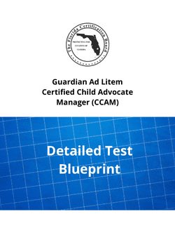 Guardian Ad Litem Certified Child Advocate Manager